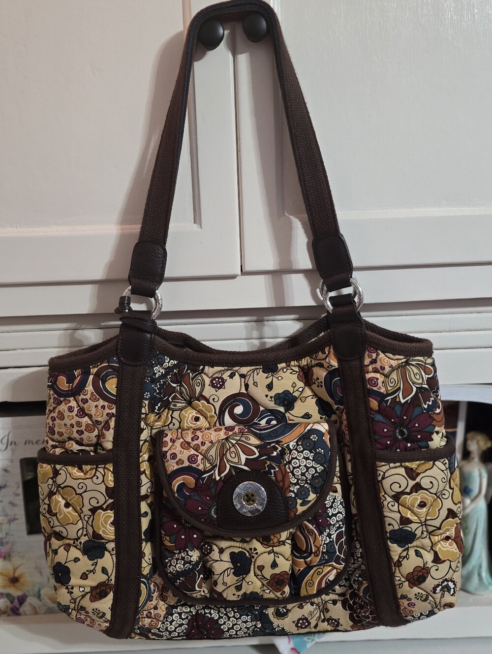 Brighton Printed Fabric Hobo